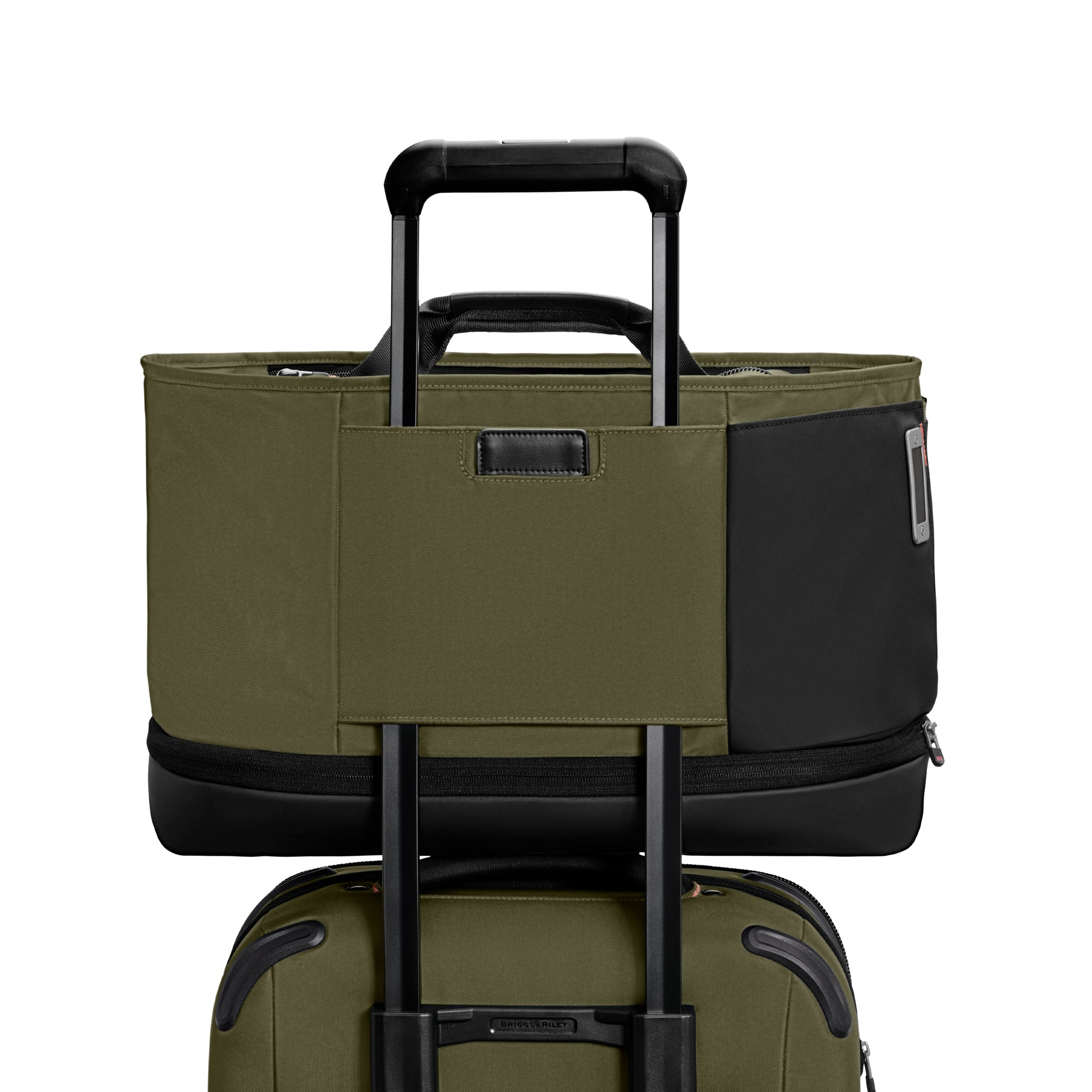 *NEW* Briggs & Riley ZDX Expandable Overnighter Bag with trolley sleeve passthrough