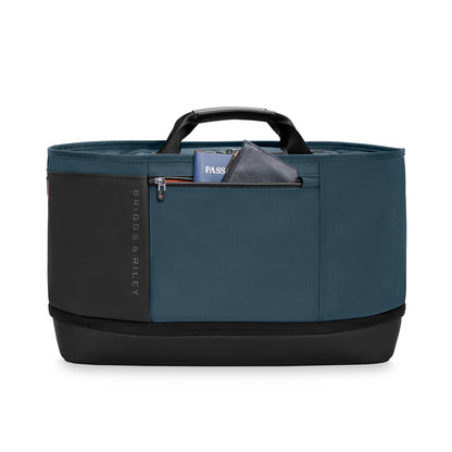 *NEW* Briggs & Riley ZDX Expandable Overnighter Bag with trolley sleeve passthrough