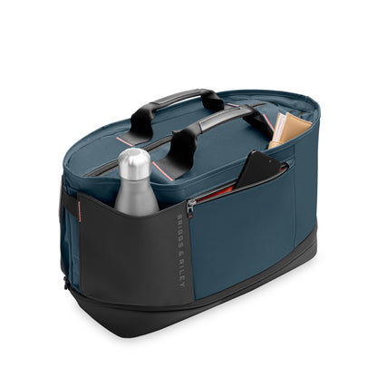 *NEW* Briggs & Riley ZDX Expandable Overnighter Bag with trolley sleeve passthrough