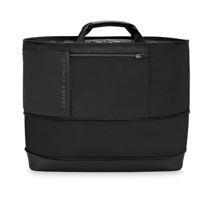 *NEW* Briggs & Riley ZDX Expandable Overnighter Bag with trolley sleeve passthrough