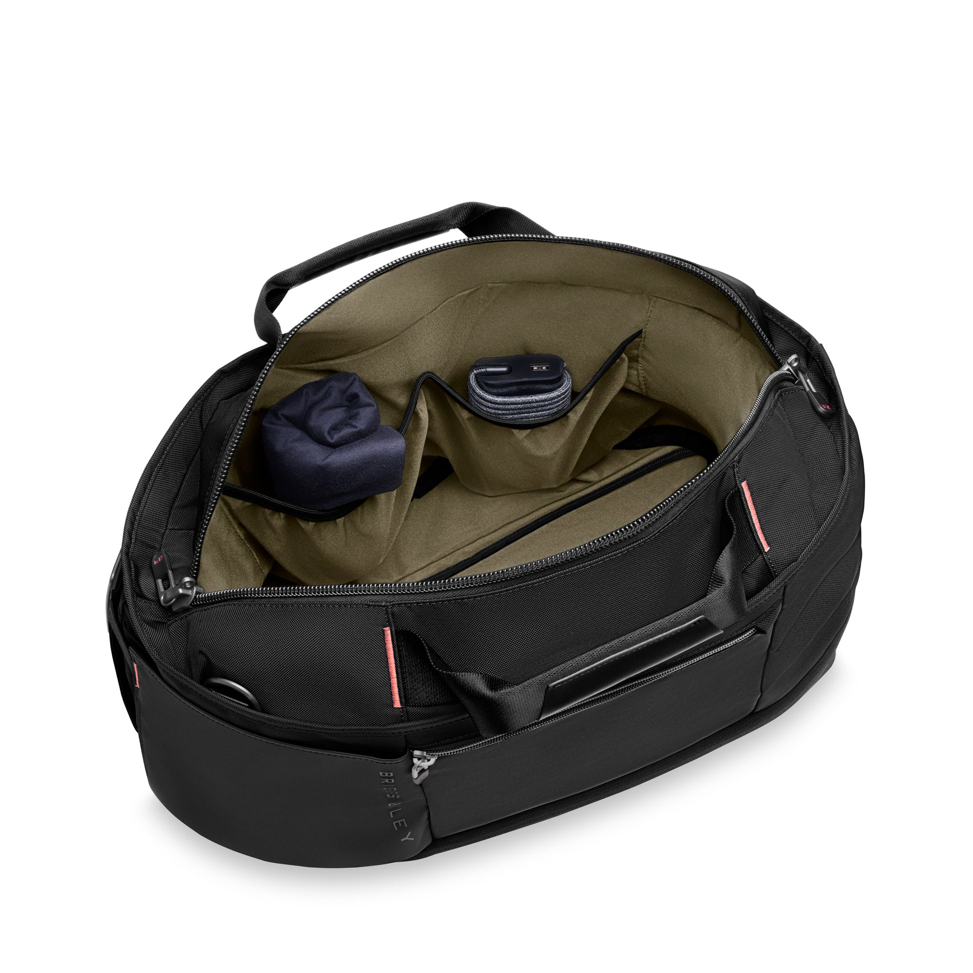 *NEW* Briggs & Riley ZDX Expandable Overnighter Bag with trolley sleeve passthrough