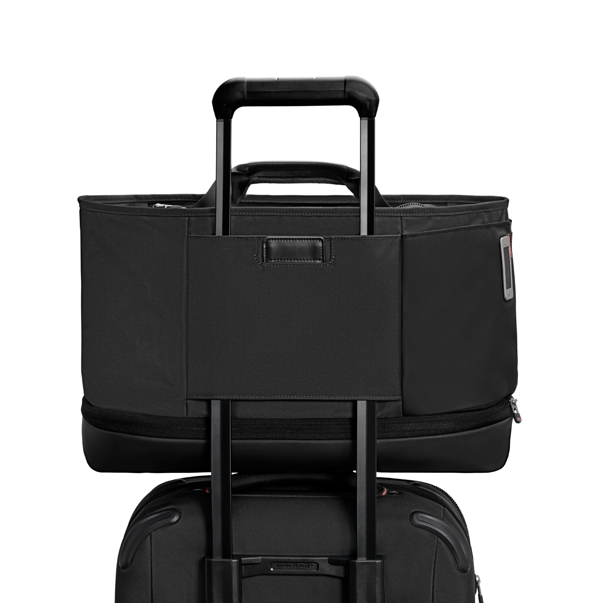 *NEW* Briggs & Riley ZDX Expandable Overnighter Bag with trolley sleeve passthrough