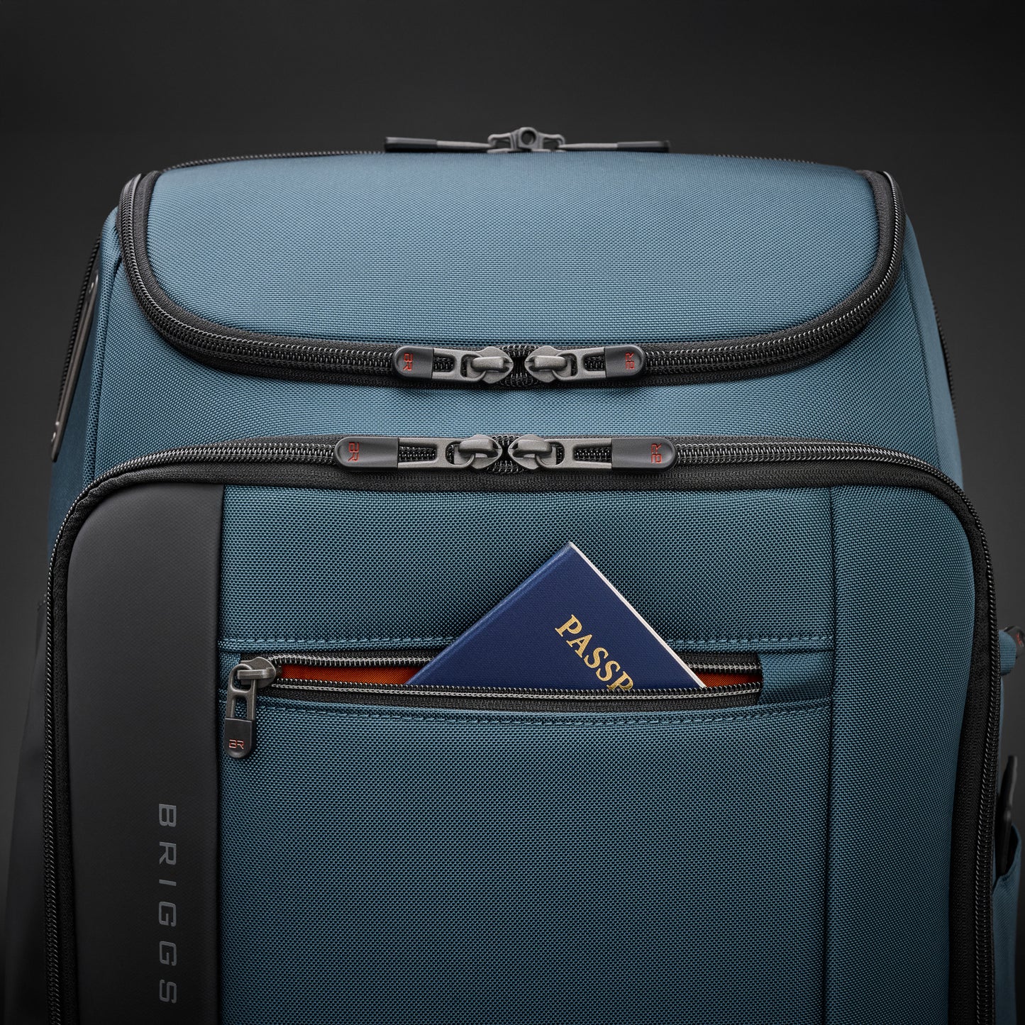 Briggs & Riley ZDX U-Zip Travel Backpack with laptop compartment and trolley passthrough