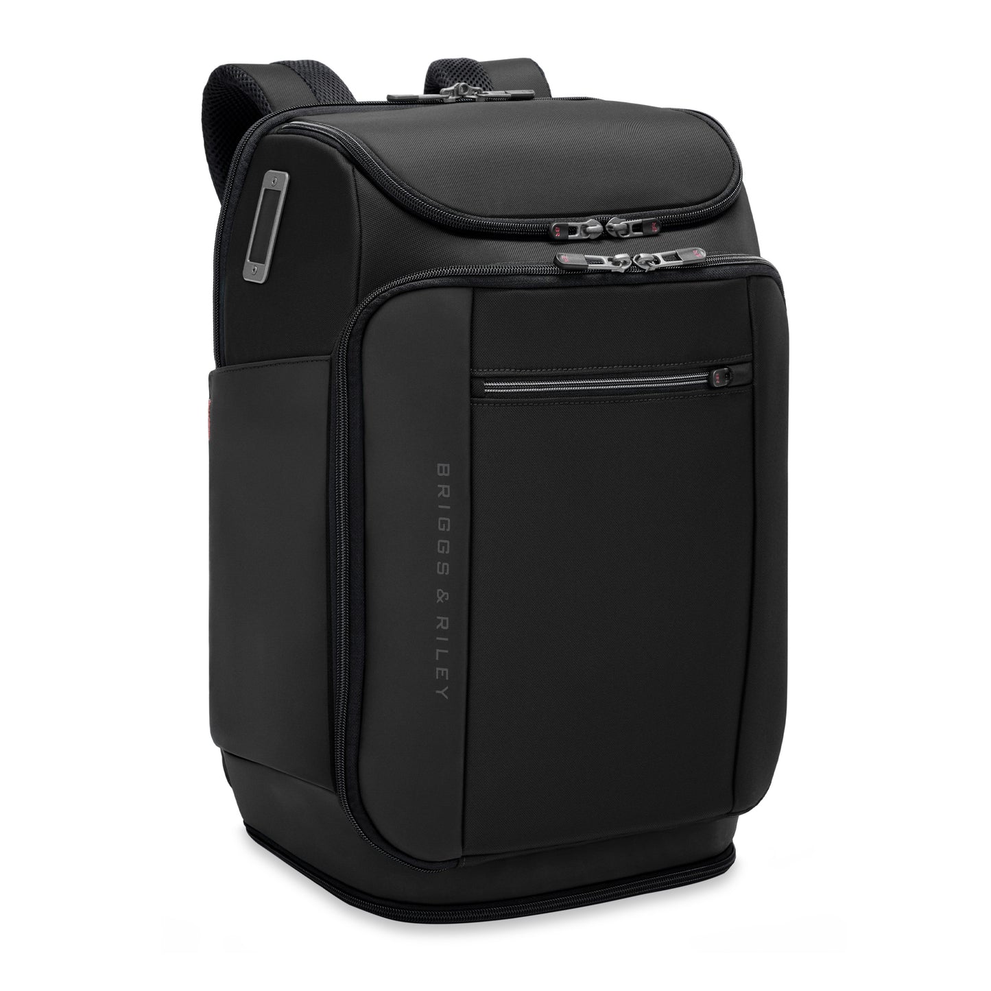 Briggs & Riley ZDX U-Zip Travel Backpack with laptop compartment and trolley passthrough Black