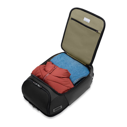 Briggs & Riley ZDX U-Zip Travel Backpack with laptop compartment and trolley passthrough