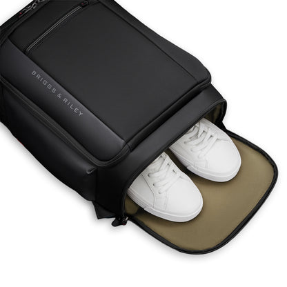 Briggs & Riley ZDX U-Zip Travel Backpack with laptop compartment and trolley passthrough