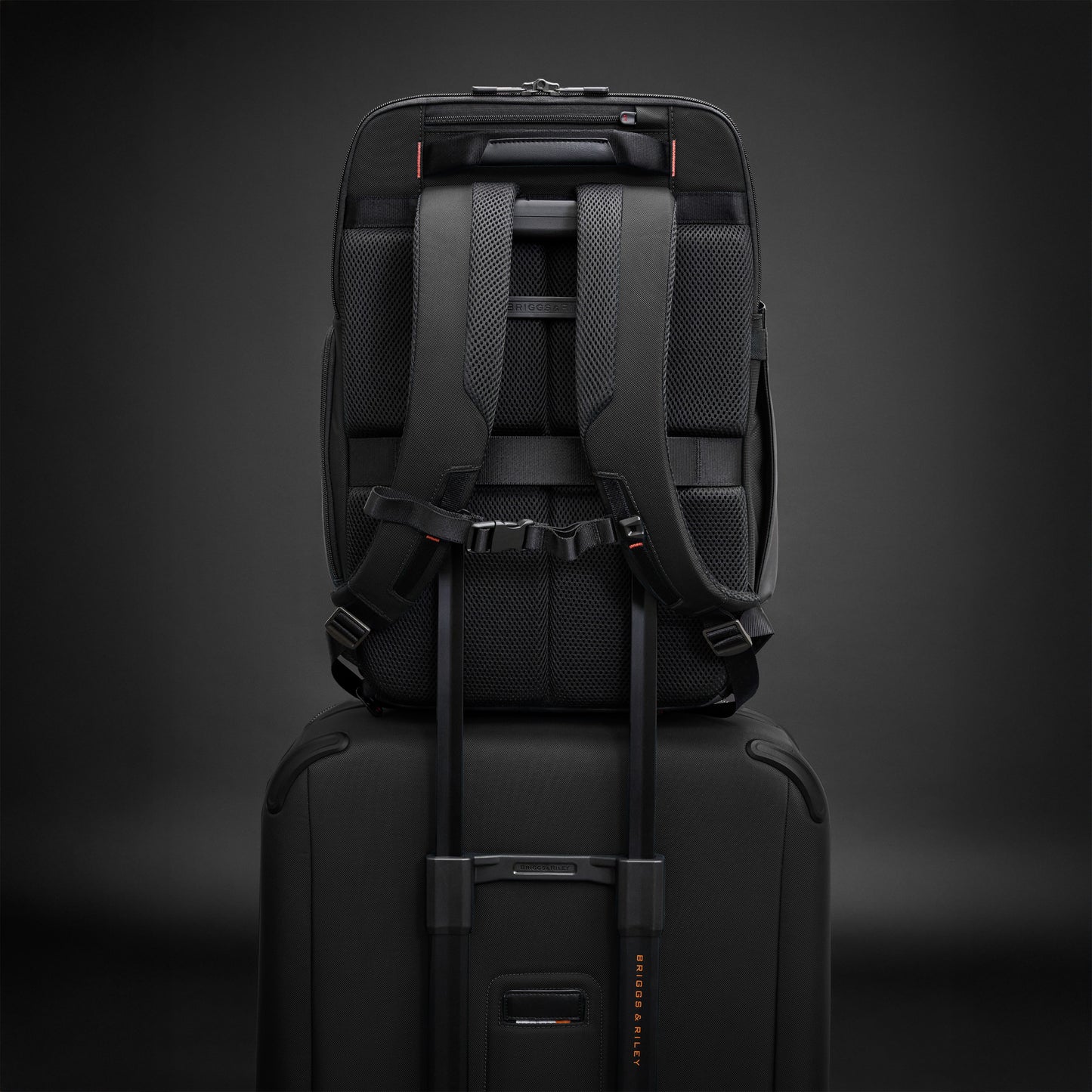 Briggs & Riley ZDX U-Zip Travel Backpack with laptop compartment and trolley passthrough