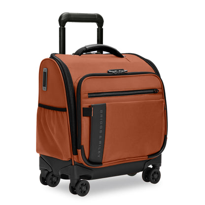 *NEW* Briggs & Riley ZDX Softside Cabin Spinner with trolley sleeve passthrough Canyon