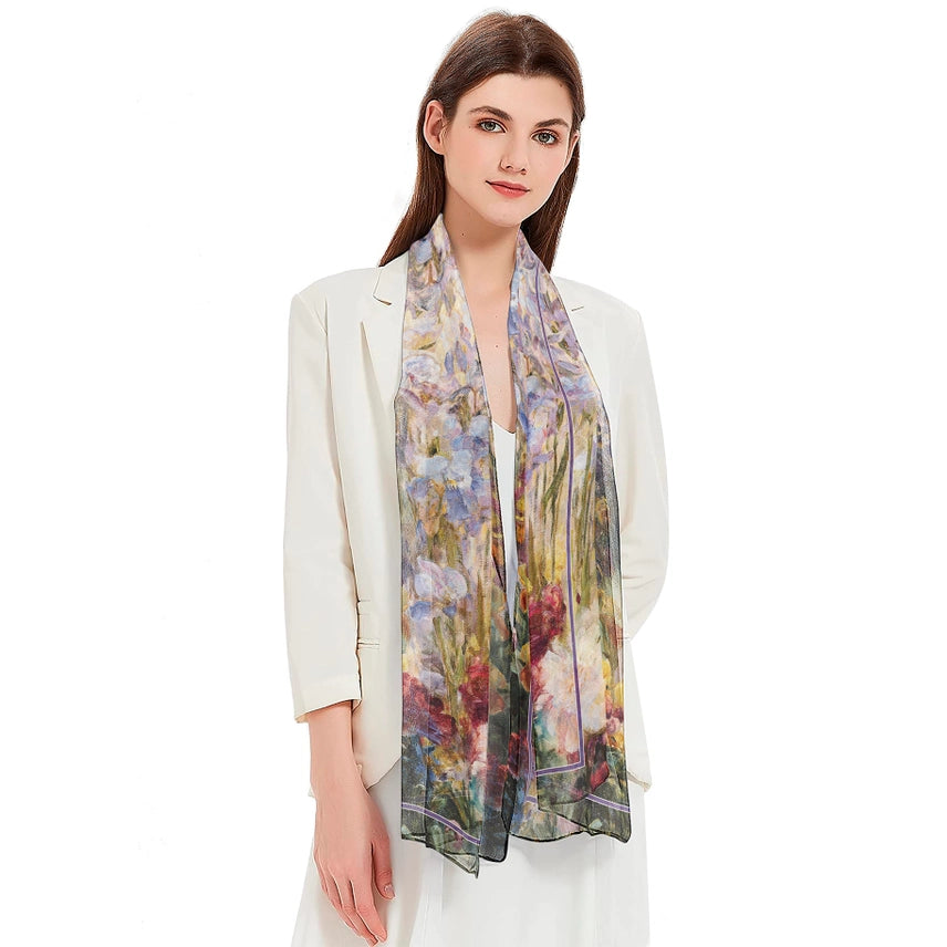 Raincaper Sheer Scarf - Silk Blend- $29.95