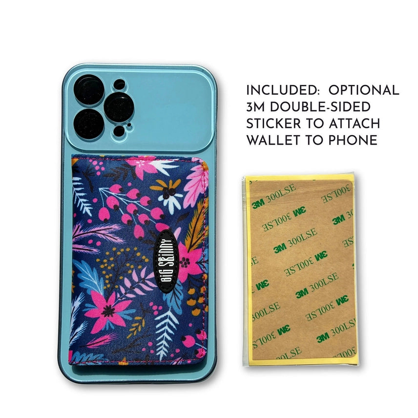 Big Skinny Rfid Blocking Magnetic Phone Card Case