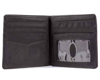 Big Skinny RFID Blocking World w/ Zipper Bifold Wallet