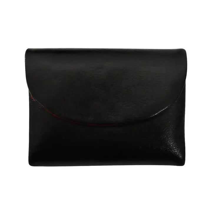 ili New York Leather RFID Trifold Compact Mini Wallet - 7105
