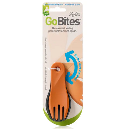 Humangear Gobites Spin - Portable, Folding Fork and Spoon