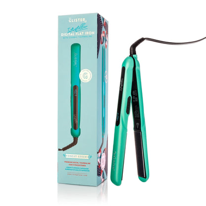 Glister Interstellar 1.25" Dual Voltage Flat Iron w/ Cosmic Tourmaline