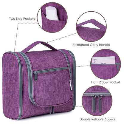 WANDF Hanging Toiletry Bag With Handle