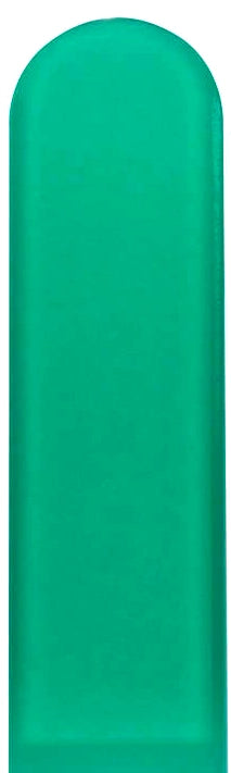 Czech Crystal Nail File - Size Small- Classy Color Collection Green
