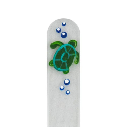 Czech Glass Nail File - Small- Hand Painted