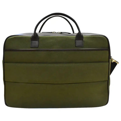 ili New York Canvas Briefcase with trolley sleeve