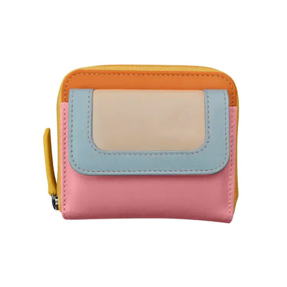 ili New York Leather RFID Small Pocket Wallet - 6239