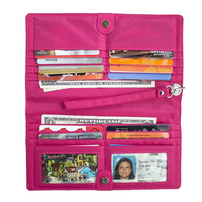 Big Skinny RFID Super Myphone cellphone bag/credit card wallet
