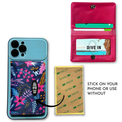 Big Skinny Rfid Blocking Magnetic Phone Card Case