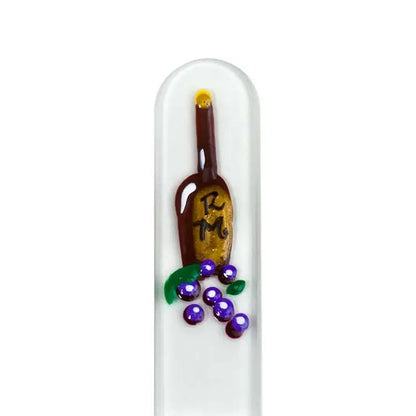 Czech Crystal Nail File- Size Medium- Hand Painted Collection