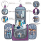WANDF Hanging Toiletry Bag With Handle