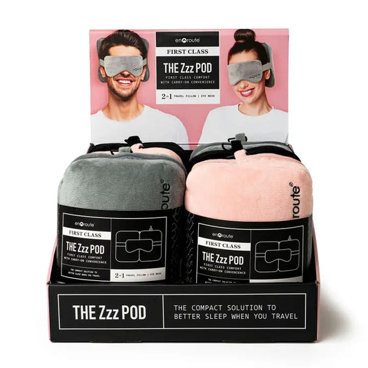 En Route Z Pod Travel Pillow Eye Mask