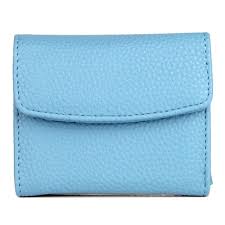 On Sale - Julia Buxton Vegan Leather Mini Trifold ID/Credit Card Wallet with Coin Zipper Pocket