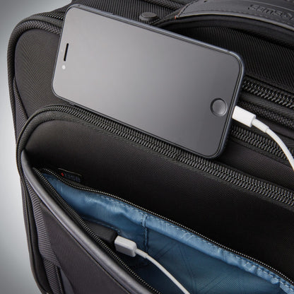 SAMSONITE PRO RFID Mobile Office 2-Wheeled Zippered Briefcase/Suitcase