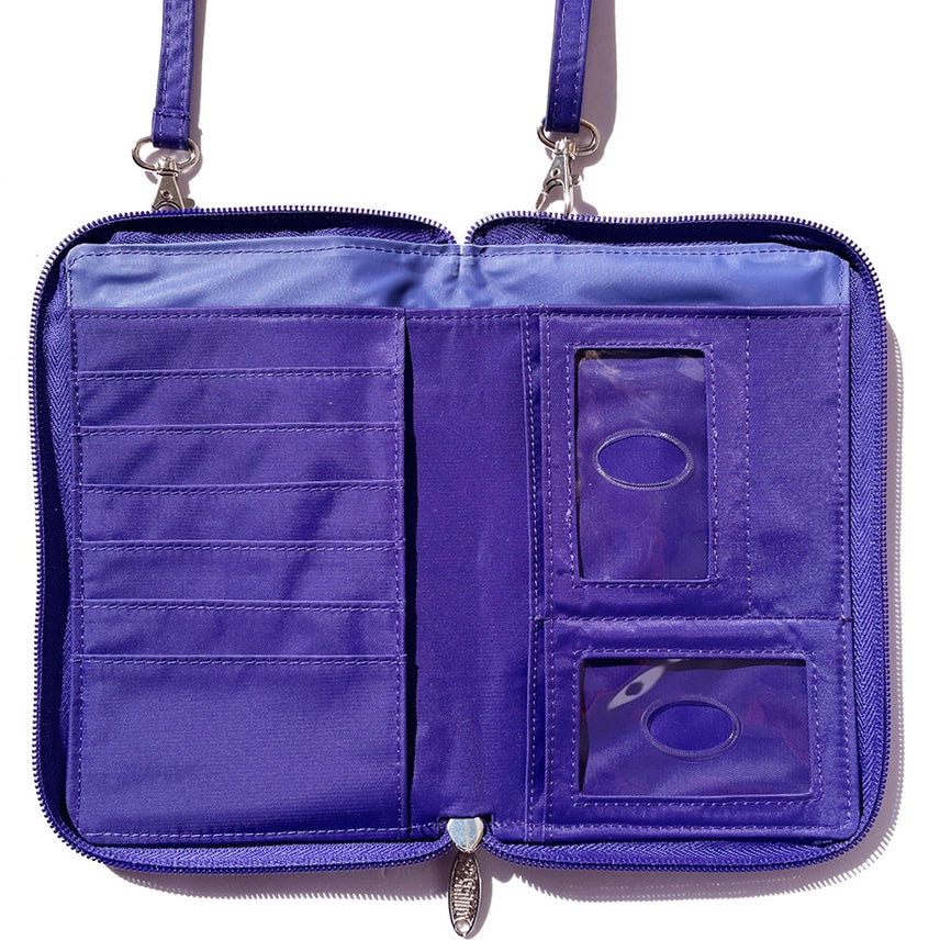 *NEW* Big Skinny RFID Blocking Cambridge Crossbody Phone Wallet Hands-Free