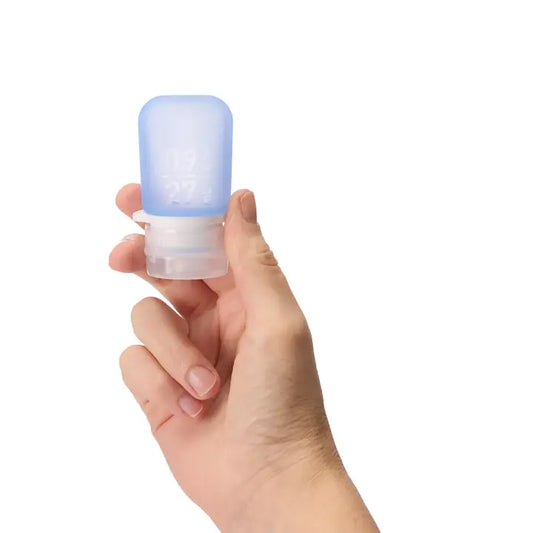 Gotoob Mini 3-Pack - Refillable Silicone Travel Bottles (0.9 oz each)