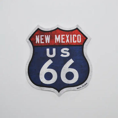 Metal The Brand New Mexico Route 66 Sticker