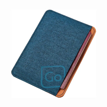 Go Travel RFID Passport Cover Slip w/ RFID Protection Blueberry