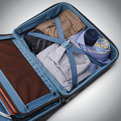 SAMSONITE PRO RFID Mobile Office 2-Wheeled Zippered Briefcase/Suitcase