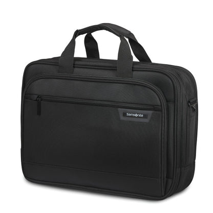 Samsonite CLASSIC 2, 3 Compartment Zippered Briefcase w/ trolley sleeve passthrough