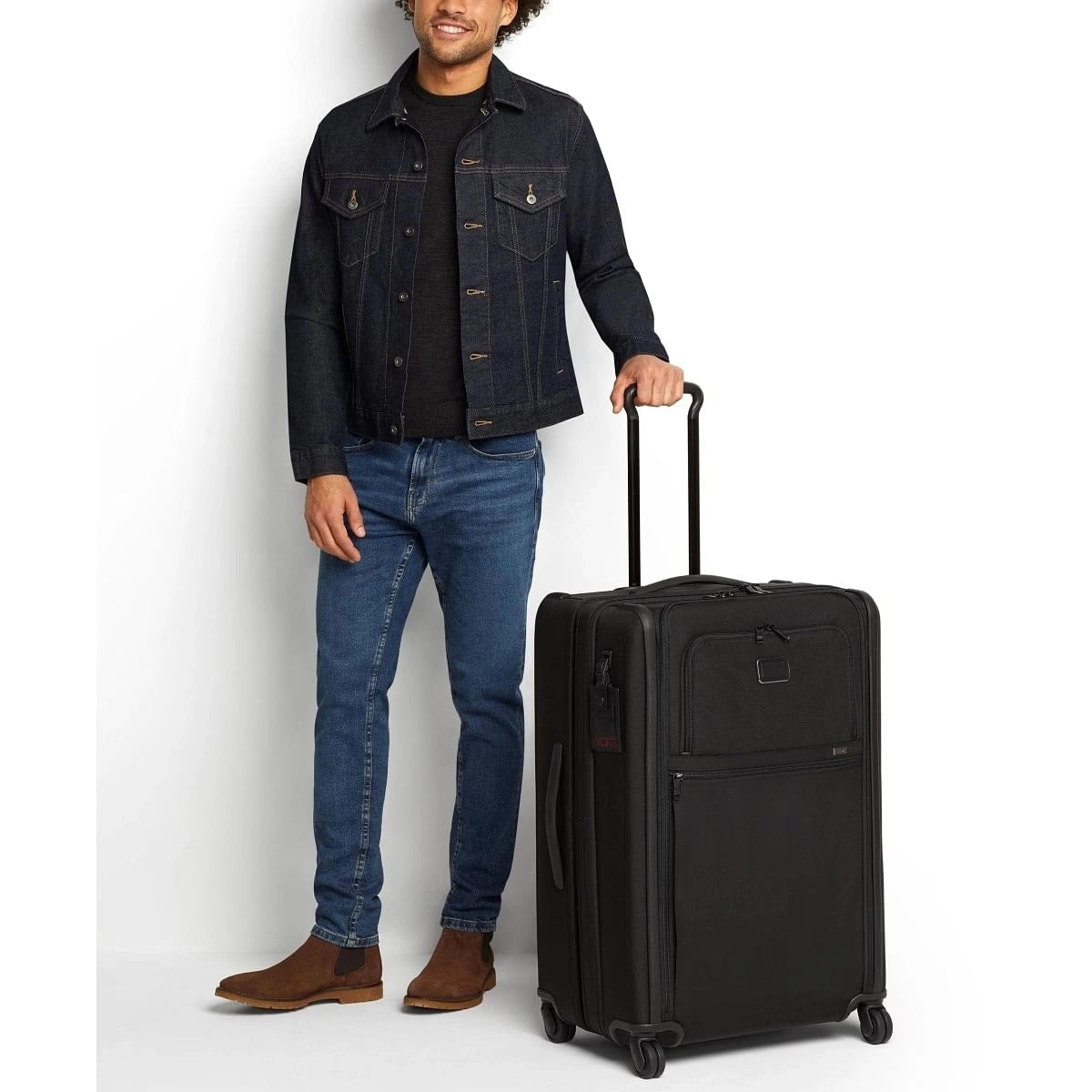 TUMI Alpha Medium Trip Expandable 4-Wheel Softside Packing Case