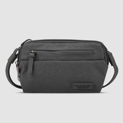 Travelon Anti-Theft RFID Metro Convertible Small Crossbody Grey Heather