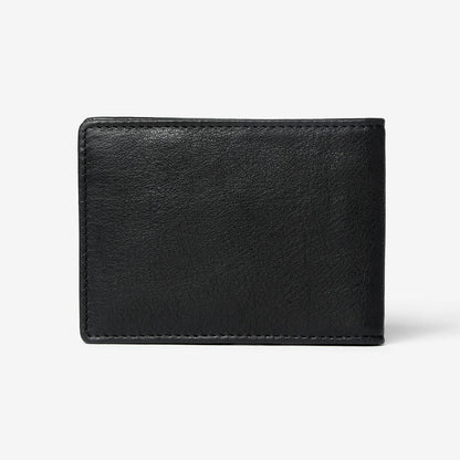 Osgoode Marley RFID Magnetic Money Clip Leather Bifold Wallet- 1208/1310 Black