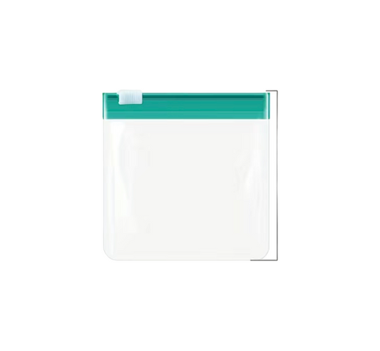 One Clear Pill Pouch - Assorted Teal