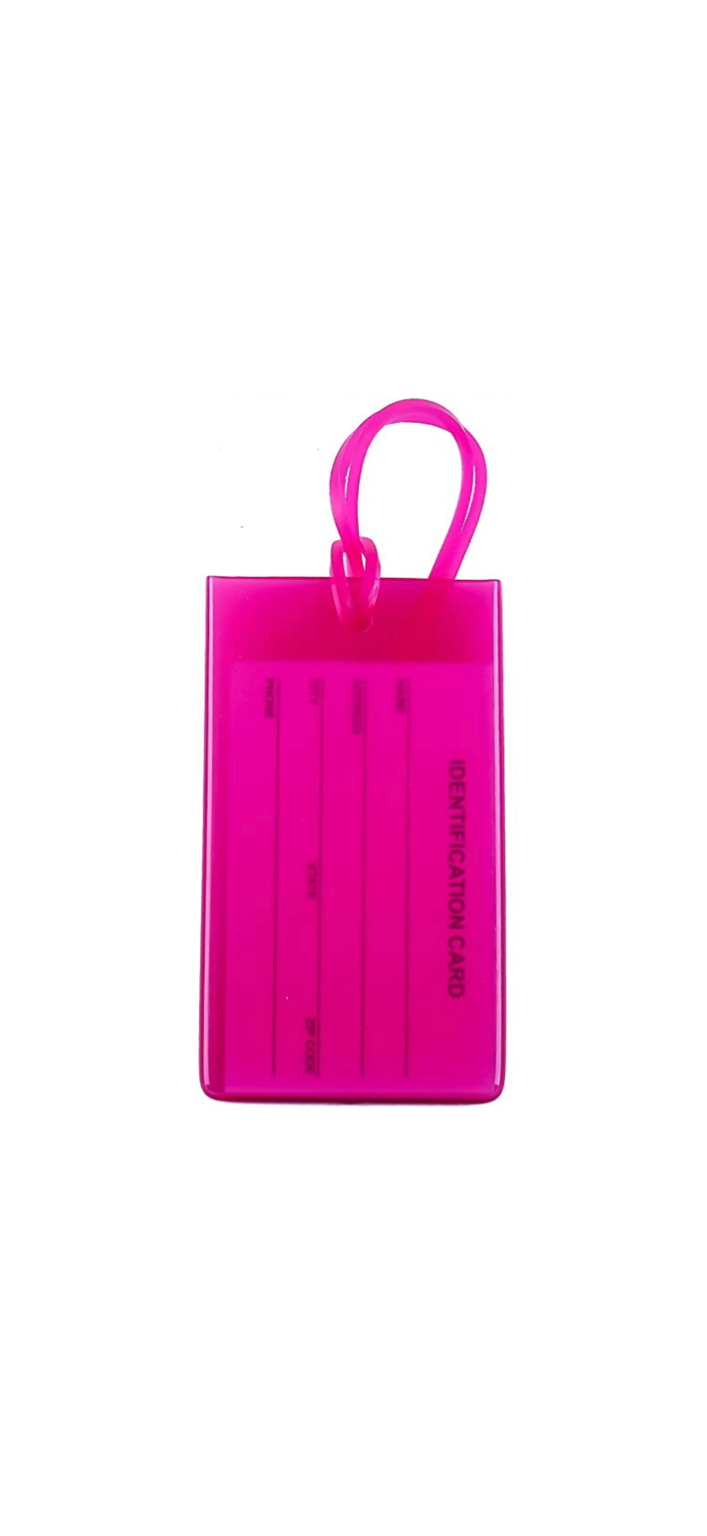 Jelly Luggage Tag- $3.95