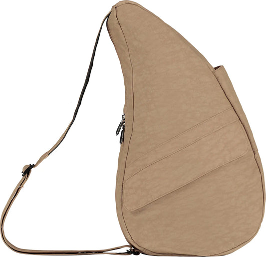 Ameribag Shoulder Bag Tote Distressed Nylon Medium (Taupe)