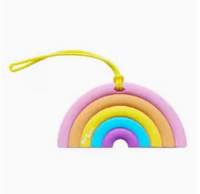 Etiqueta de equipaje- Rainbow Pastel