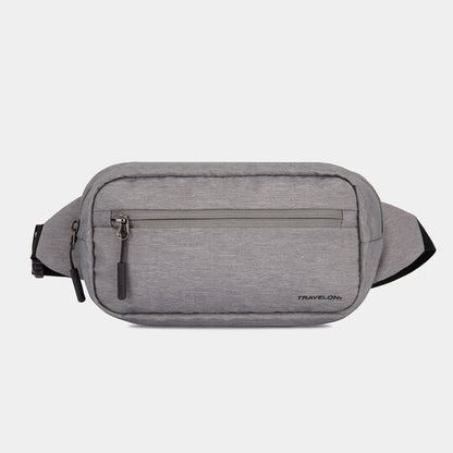 Travelon World Travel Essentials Convertible Sling/Waist Pack GREY HEATHER