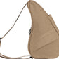 Ameribag Shoulder Bag Tote Distressed Nylon Small (Taupe)