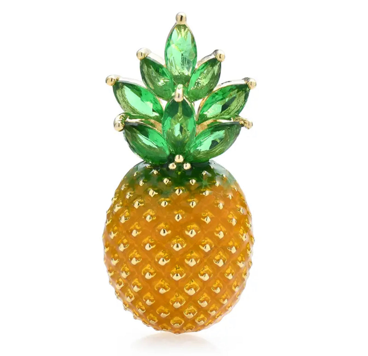 Pin pequeño de moda de piña