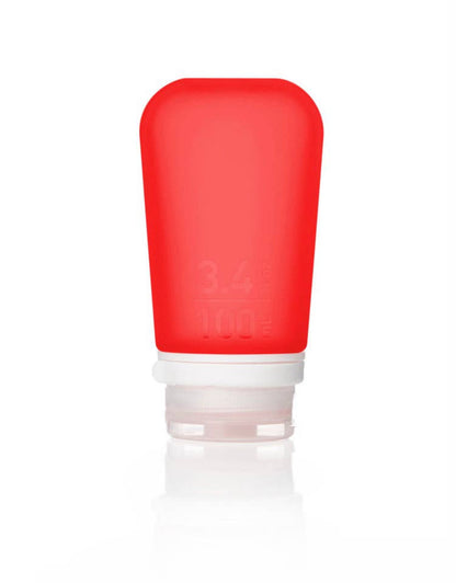 Humangear- 3.4 oz GoToob+ Silicone Toiletry 3-1-1 Bottle (LARGE)