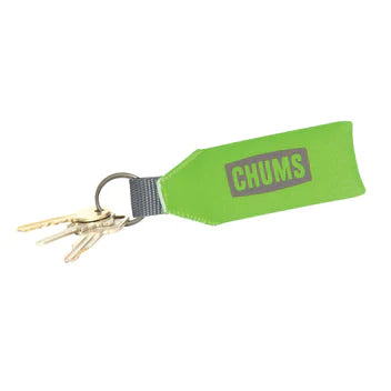 Chums Floating Neoprene Keychain- Assorted Colors Lime