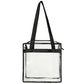 Deluxe Clear 2 POCKET TOTE