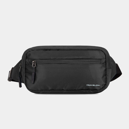 Travelon World Travel Essentials Convertible Sling/Waist Pack Black